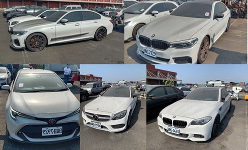高雄地檢署囑託拍賣之車輛