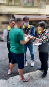 圖片二 李姓義務人於查封機車筆錄簽名