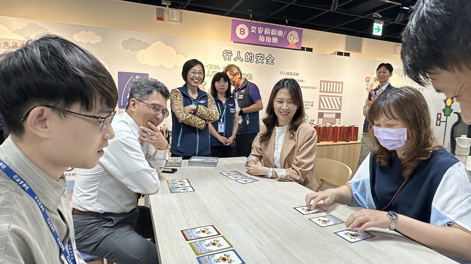 體驗交通安全桌遊