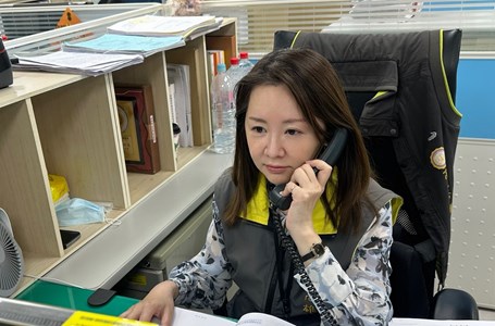 書記官接獲負責人來電